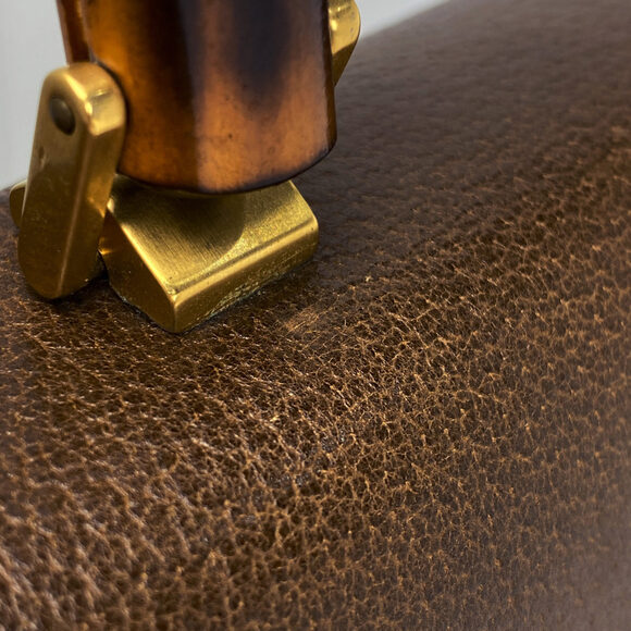 Gucci Bamboo Handbag, 2-Way Shoulder Bag, Leather, Brown, Women's - Picture 5 of 8